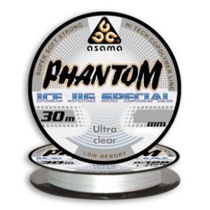 Леска Asama Phantom Ice 30m St.Gray 0,117