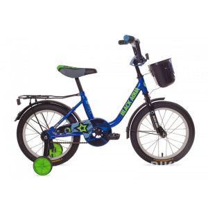 Велосипед Black Aqua 1604 с корзиной (синий)