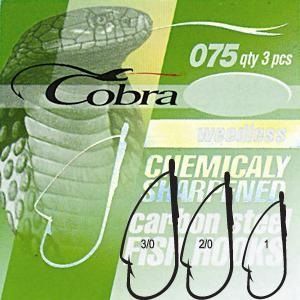 Крючки 075 NSB-01 Cobra Weedless