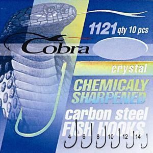 Крючки 1121 NSB-04 Cobra Crystal