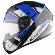 Шлем мотоцикл. FF351 K (1300 гр) ACTION WHITE BLUE M