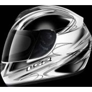 Шлем мотоцикл. FF351 K (1300 гр) DIAMOND GLOSS WHITE L