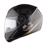 Шлем мотоцикл. FF351 K (1300 гр) SINGLE MONO MATT BLACK M