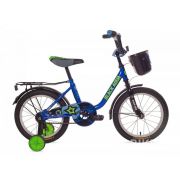 Велосипед Black Aqua 1604 с корзиной (синий)